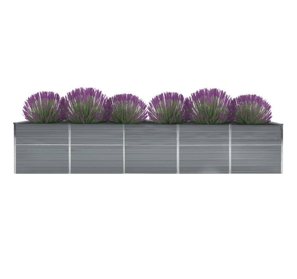 DOTMALL Hochbeet Gartenbeet Gemüsebeet ohne Boden,400x80x45 cm, rechteckig – Bild 2 von 5