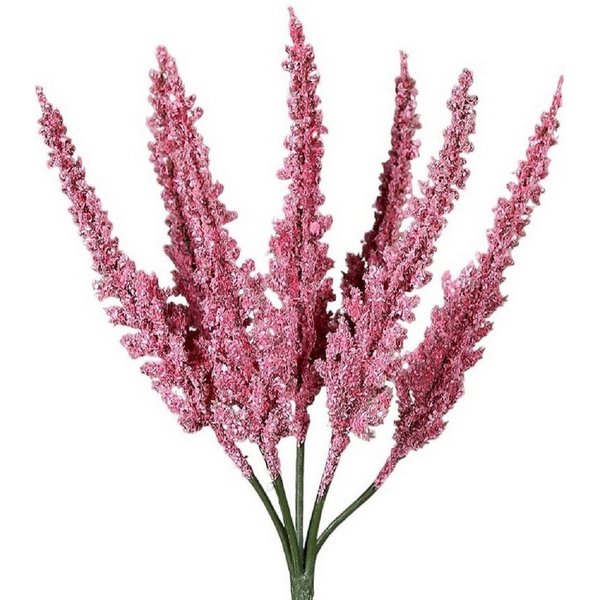 Kunstblume Kunstblume, Erika, Erikabusch, Heidekraut. ca. 21 cm rosee, pink, ROSA, DPI