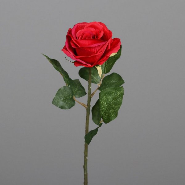 Kunstblume Rose, DPI, Höhe 48 cm, Farbe: Rot
