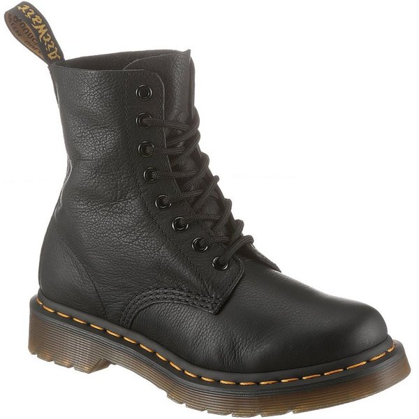 DR. MARTENS 1460 PASCAL 8 Eye Boot Schnürboots Blockabsatz,Schnürschuh,Stiefelette mit Luftkammernsohle-schmale Form