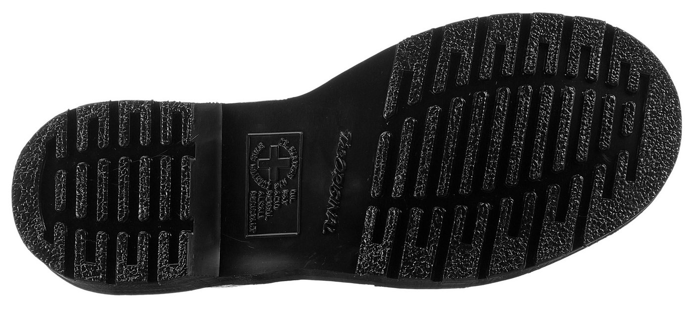 DR. MARTENS 1460 Pascal Mono Schnürboots, Schnürschuh, Festival, Stiefelette mit praktischer Schnürung – Bild 3 von 5