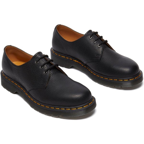 DR. MARTENS 1461 Black Abmbassador Schnürschuh Halbschuh, Schnürer mit Blockabsatz