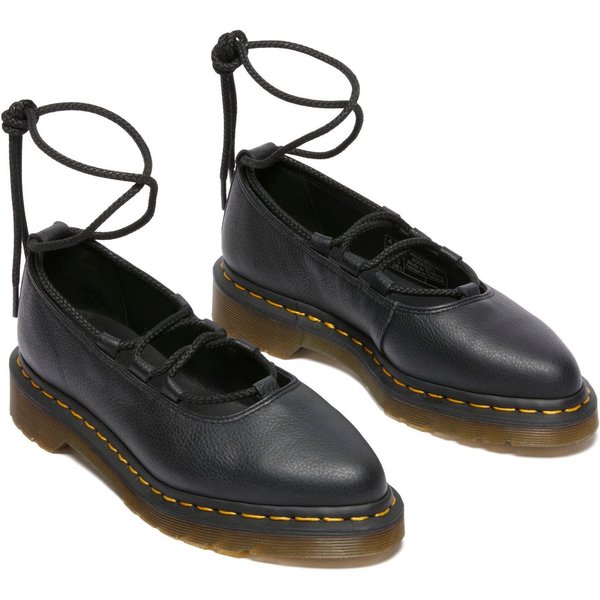 DR. MARTENS Elphie Loafer, Blockabsatz, Ballerina, Plateauschuh mit extravaganter Schnürung