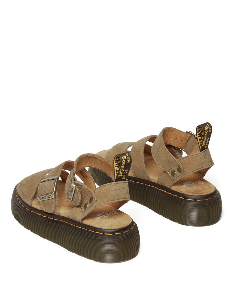 DR. MARTENS GRYPHON Quad tumbled nubuck 2 Strap Sandale Sandale – Bild 4 von 5