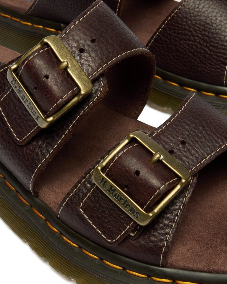 DR. MARTENS Josef Pantolette Sommerschuh, Schlupfschuh mit Logoprägung an den Schnallen, Slide – Bild 2 von 5