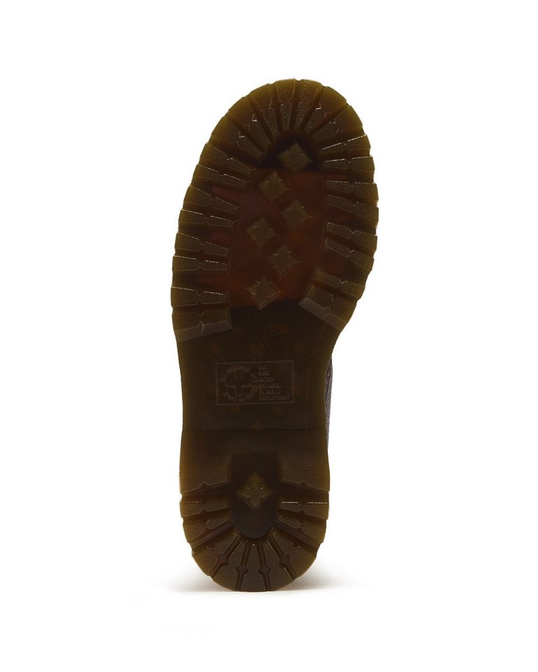 DR. MARTENS Sinclair Schnürboots Blockabsatz, Schnürstiefelette mit logobedruckter Anziehlasche – Bild 3 von 5