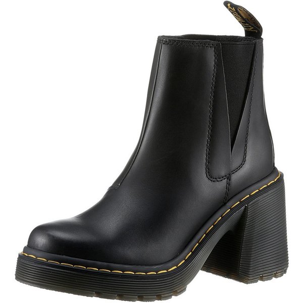 DR. MARTENS Spence Chelseaboots Blockabsatz, Festival, Stiefelette, Schlupfschuh mit Plateausohle
