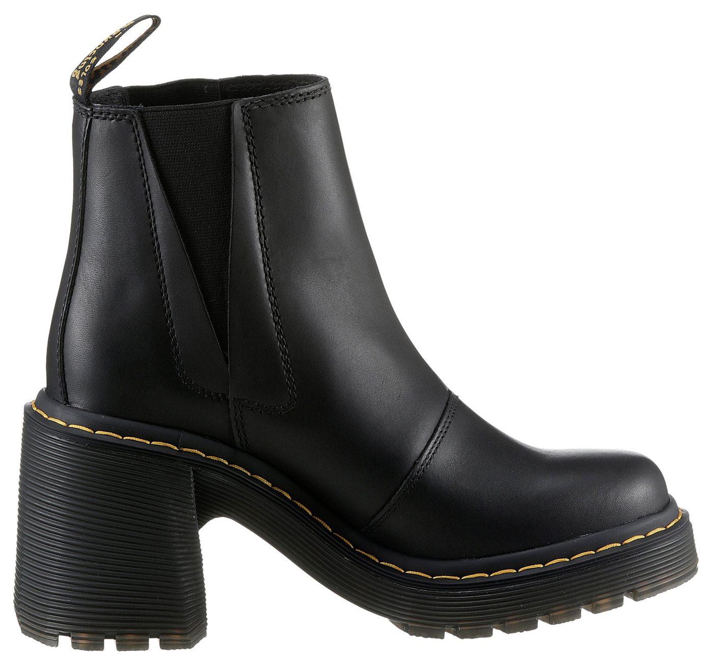 DR. MARTENS Spence Chelseaboots Blockabsatz, Festival, Stiefelette, Schlupfschuh mit Plateausohle – Bild 5 von 5