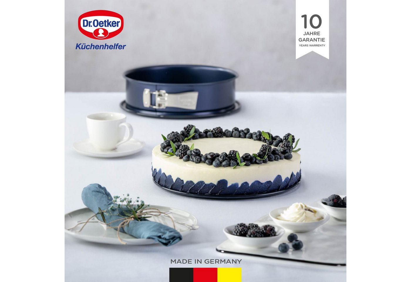 Dr. Oetker Küchenhelfer Backform Dr. Oetker Springform Back Liebe, ca. 26 cm – Bild 3 von 5