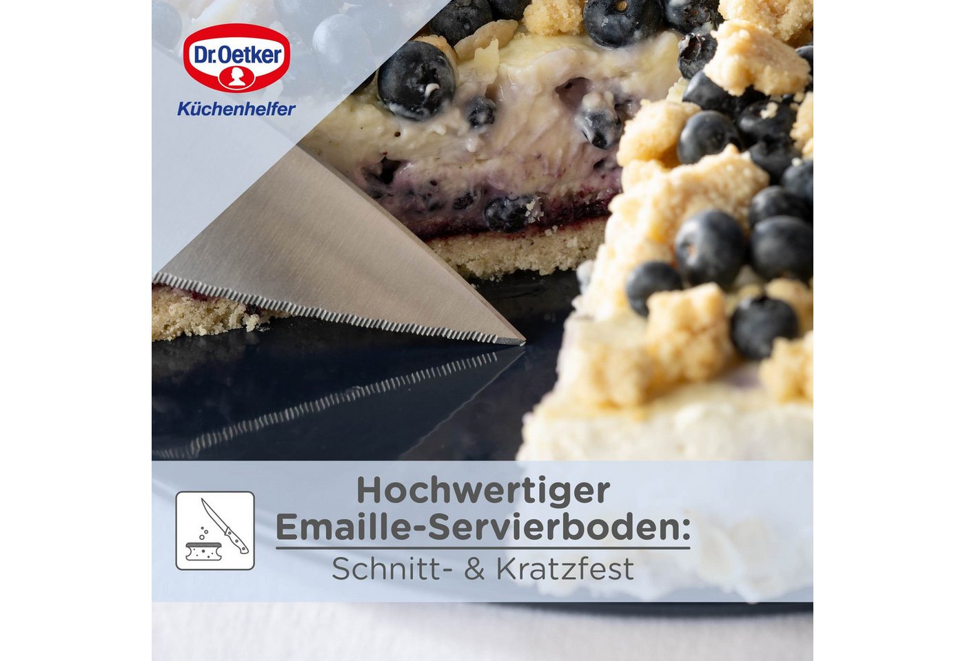Dr. Oetker Küchenhelfer Backform Dr. Oetker Springform Back Liebe, ca. 26 cm – Bild 5 von 5