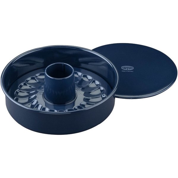 Dr. Oetker Küchenhelfer Garantieform Ø 28cm, mit Flach und Rohrboden, antihaftbeschichtet, aus Stahlblech