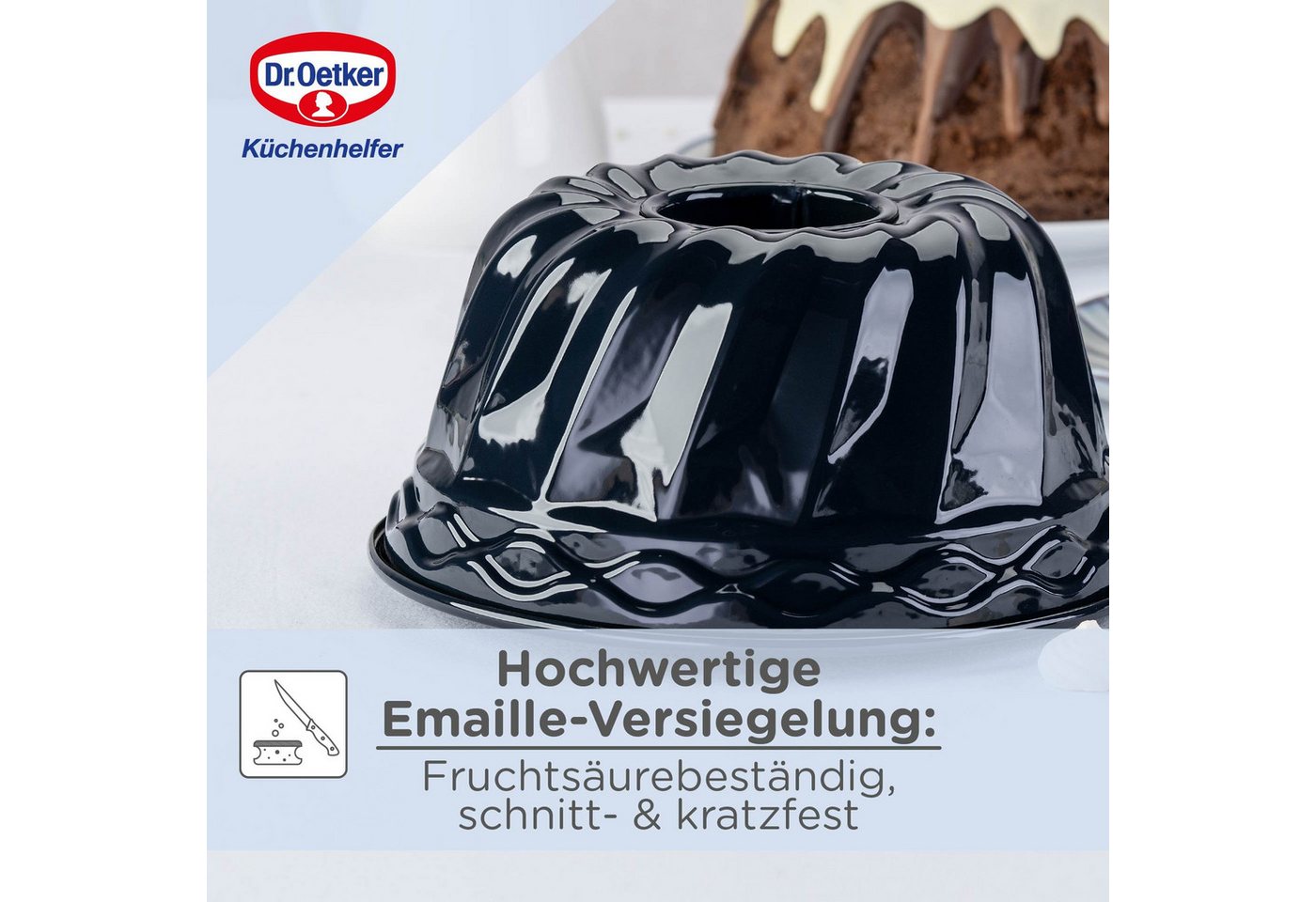 Dr. Oetker Küchenhelfer Gugelhupfform Gugelhupfform – Bild 5 von 5