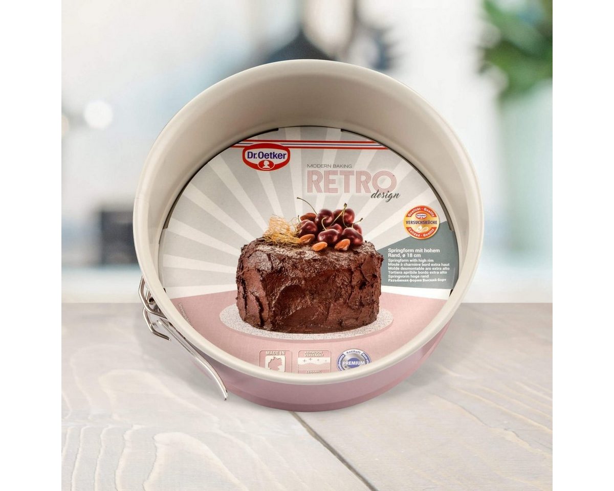 Dr. Oetker Küchenhelfer Springform Springform mit hohem Rand – Bild 2 von 2