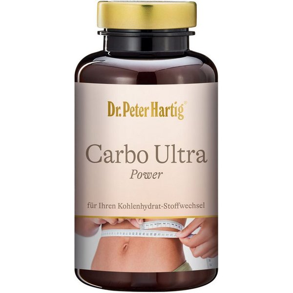 Dr. Peter Hartig Carbo Ultra Power, natürlicher Kohlenhydrateblocker, 100% natürlich, Kapseln, 120 Kapseln, 2-Monats-Vorrat, à 66 g