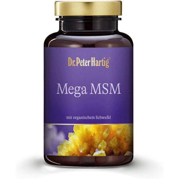 Dr. Peter Hartig Mega MSM, unterstützt Beweglichkeit und Gelenkgesundheit, Schwefel, Presslinge, 675 Presslinge, 7-Monats-Vorrat, à 135 g