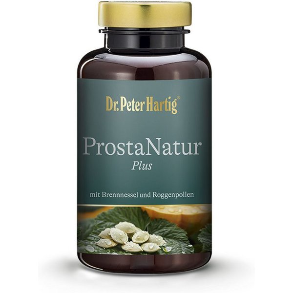 Dr. Peter Hartig ProstaNatur Plus, unterstützt ihre Prostata, Zink, Selen, Vitamin E, Kapseln, 120 Kapseln, 4-Monats-Vorrat, à 60 g