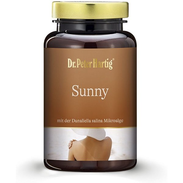 Dr. Peter Hartig Sunny, für Strahlende Haut, ohne Selbstbräuner, Beta-Carotin, Kapseln, 200 Kapseln, 100-Tages-Vorrat, à 84 g, Sunny - 200 Kapseln