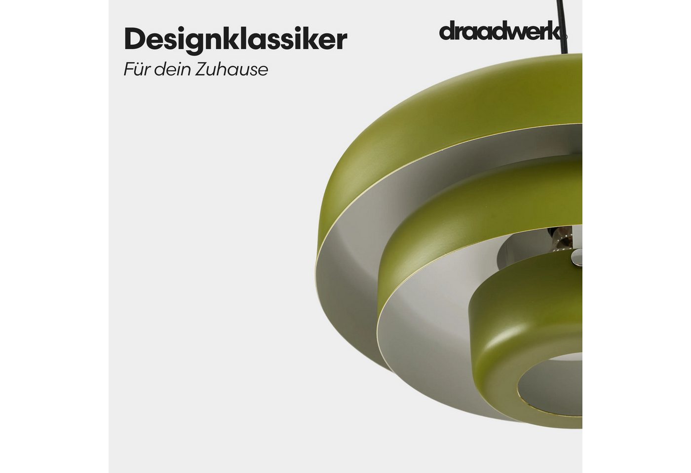 draadwerk® Hängeleuchte Hängeleuchte Metall Rund – Bild 2 von 4