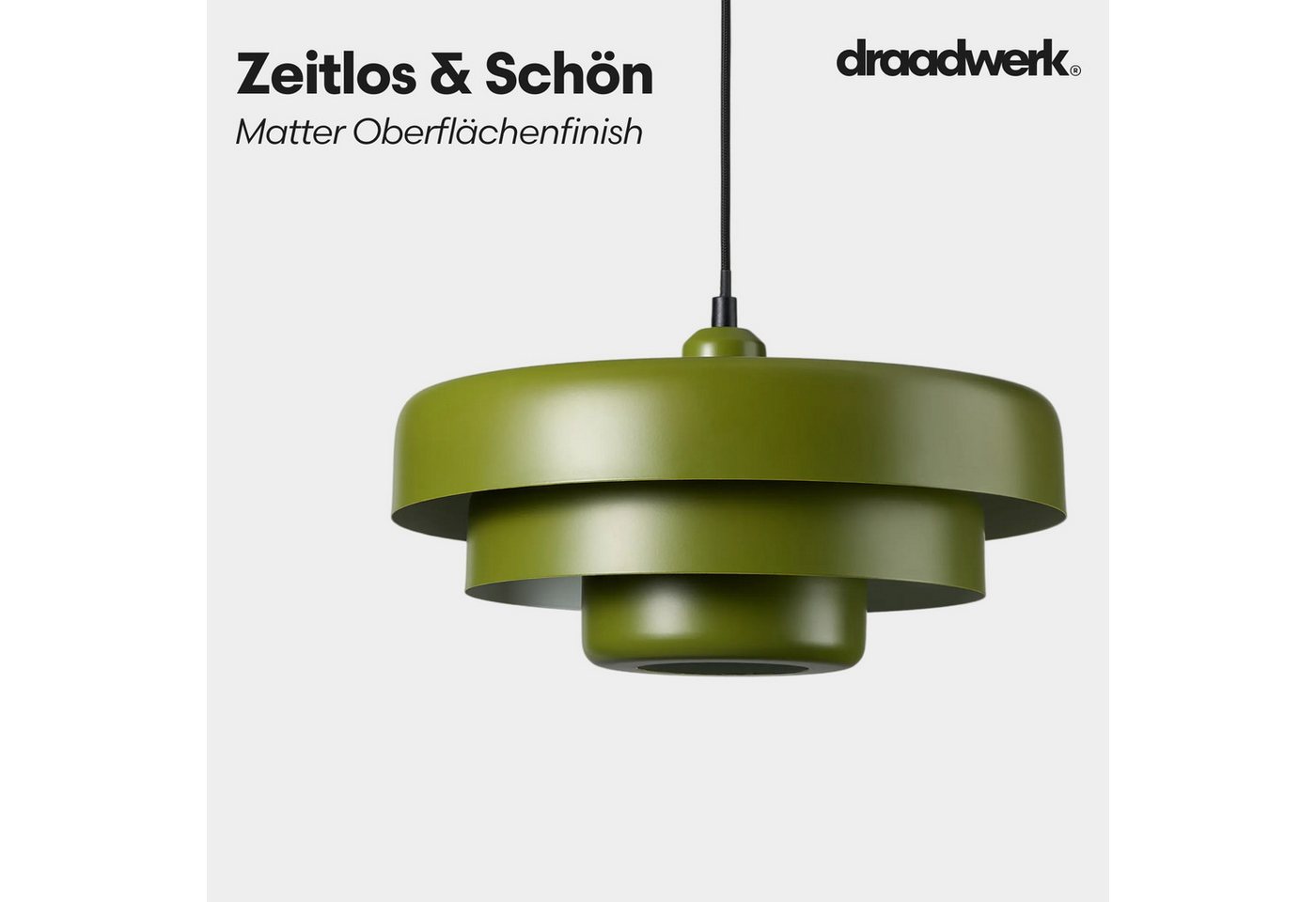 draadwerk® Hängeleuchte Hängeleuchte Metall Rund – Bild 4 von 4