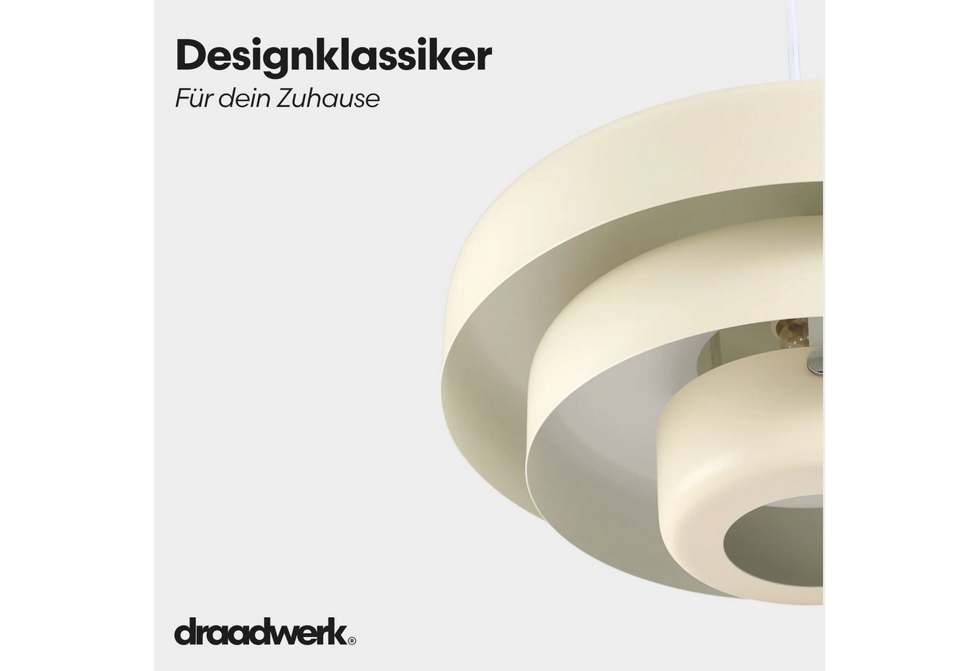 draadwerk® Hängeleuchte Hängeleuchte Metall Rund – Bild 2 von 4