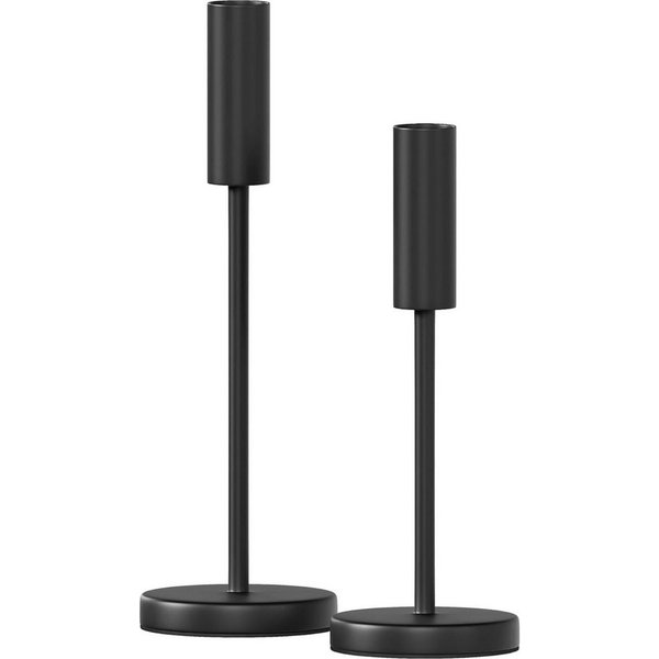 draadwerk® Kerzenhalter Kerzenhalter 2er Set, Stabkerzenständer, Stabkerzen und Spitzkerzen