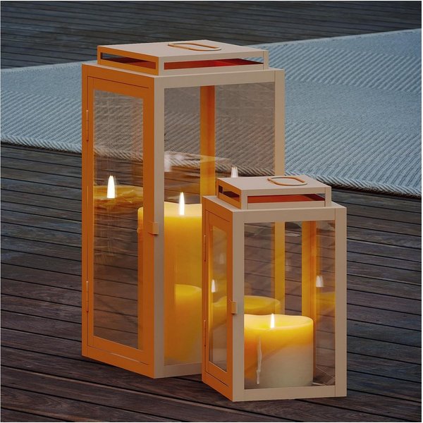 draadwerk® Kerzenlaterne Laternen 2er Set, Gartenlaterne, Wohndekoration für Innen & Außen