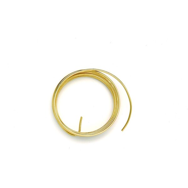 Glorex Draht Glorex Deko Aludraht gold 2 mm, 2 m