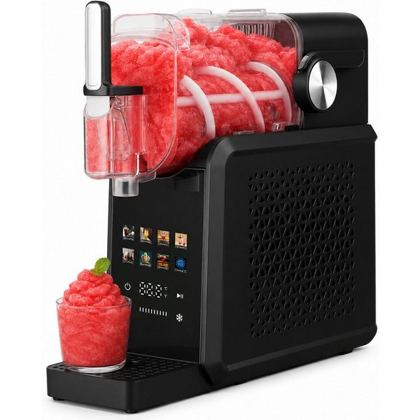 Draixcor Slush-Eismaschine 8-in-1, ohne Eiswürfel, Selbstreinigung, 10 Konsistenzstufen, 1,8 l, 200 W, Slushmaker für Kaltgetränke, Slush, Milchshake, Frappé, S