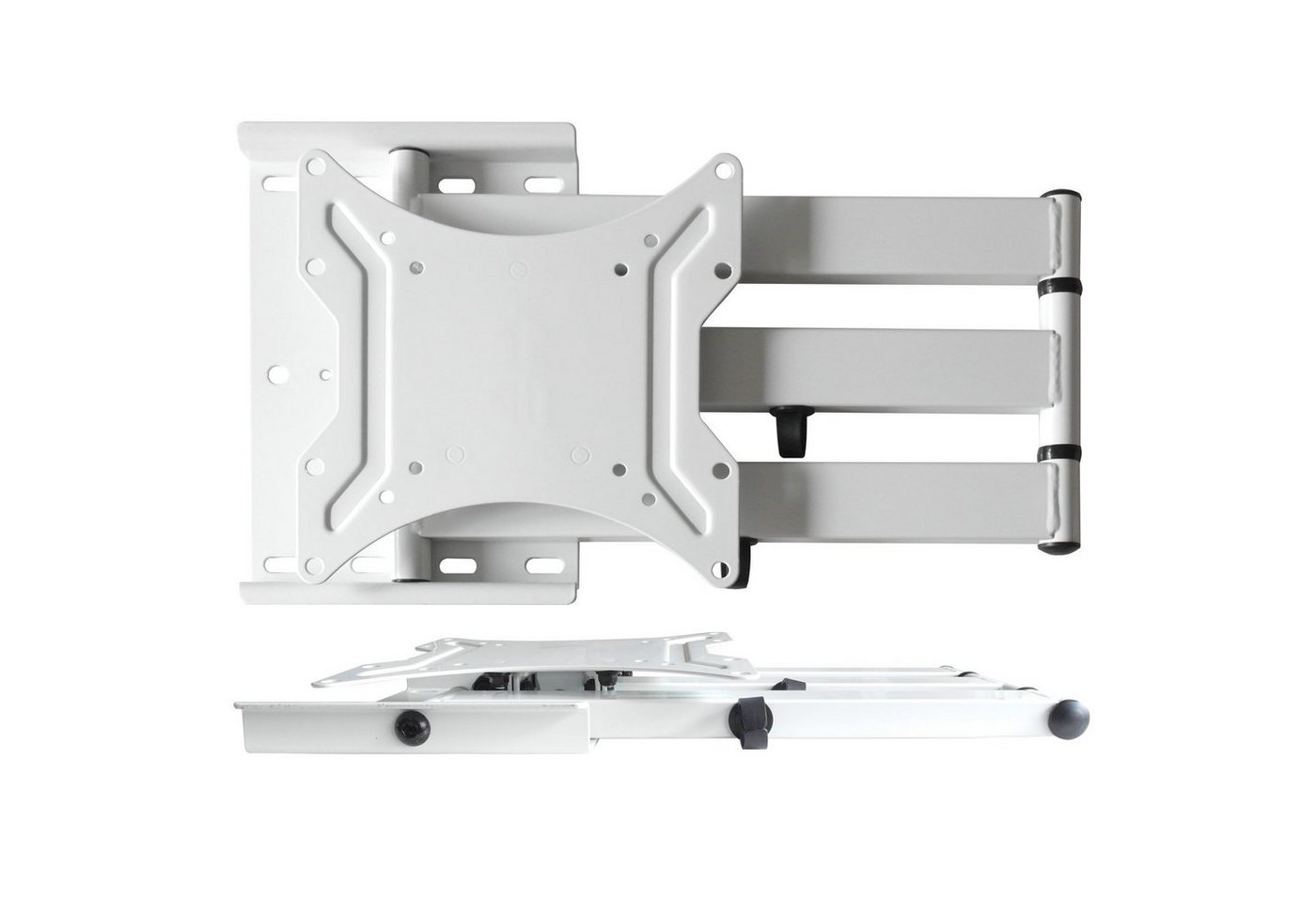 Drall Instruments TV-Wandhalterung L22W, (bis 50 Zoll, 1-tlg., 1, VESA 100, VESA 200, Wandabstand 65,0 cm, für 16" bis 50" Zoll Fernseher Monitore, schwenkbar,  – Bild 4 von 5