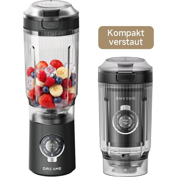 Dreame Akku-Smoothie-Maker PortFresh Portable Blender, 120 W, USB-C, Akku, kompakt, mobil