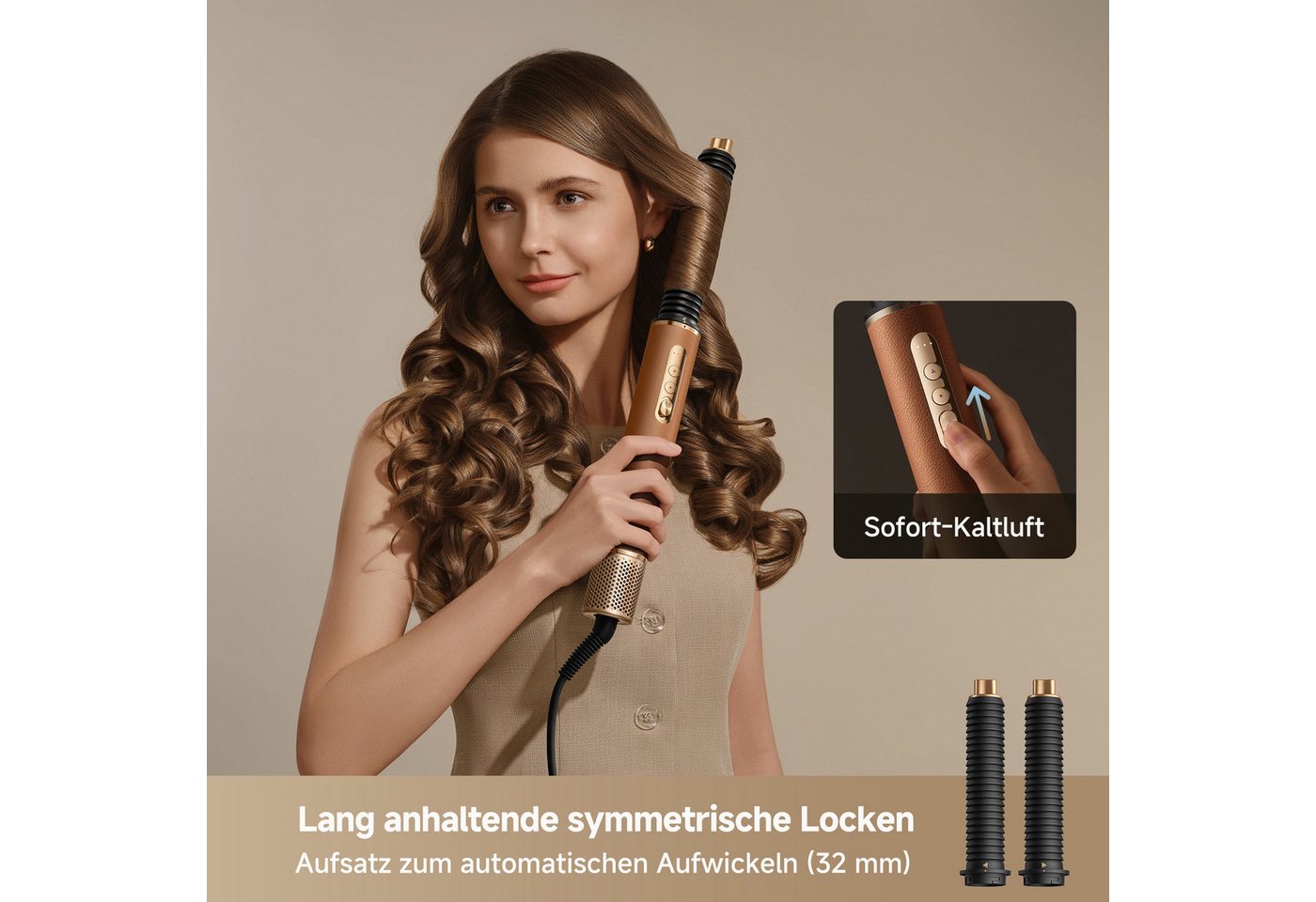 Dreame Multihaarstyler AirStyle Pro 2, Multi-Haarstyler, Lockenwickler, Hitzeschutz – Bild 2 von 5