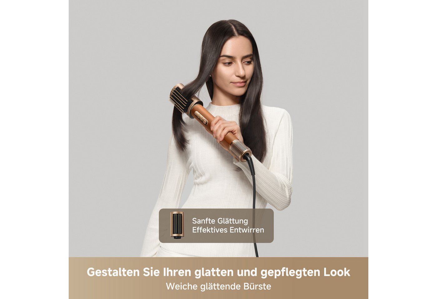Dreame Multihaarstyler AirStyle Pro 2, Multi-Haarstyler, Lockenwickler, Hitzeschutz – Bild 5 von 5