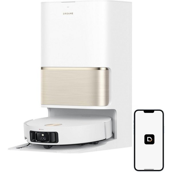 Dreame Saugroboter mit Wischfunktion L50 Pro Ultra, 600 W, 19500Pa Saugkraft, Vollautomatische Basisstation, Reinigung bei 75° C