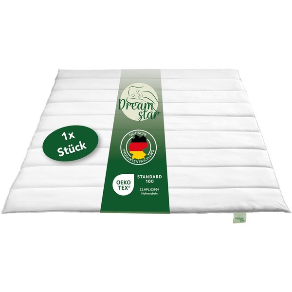 Dreamstar Sommerbettdecke Eco, leichtes und dünnes Steppbett, ideal für den Sommer, Füllung: Faserfüllung, Bezug: angenehm weiche Microfaser, allergikerfreundli