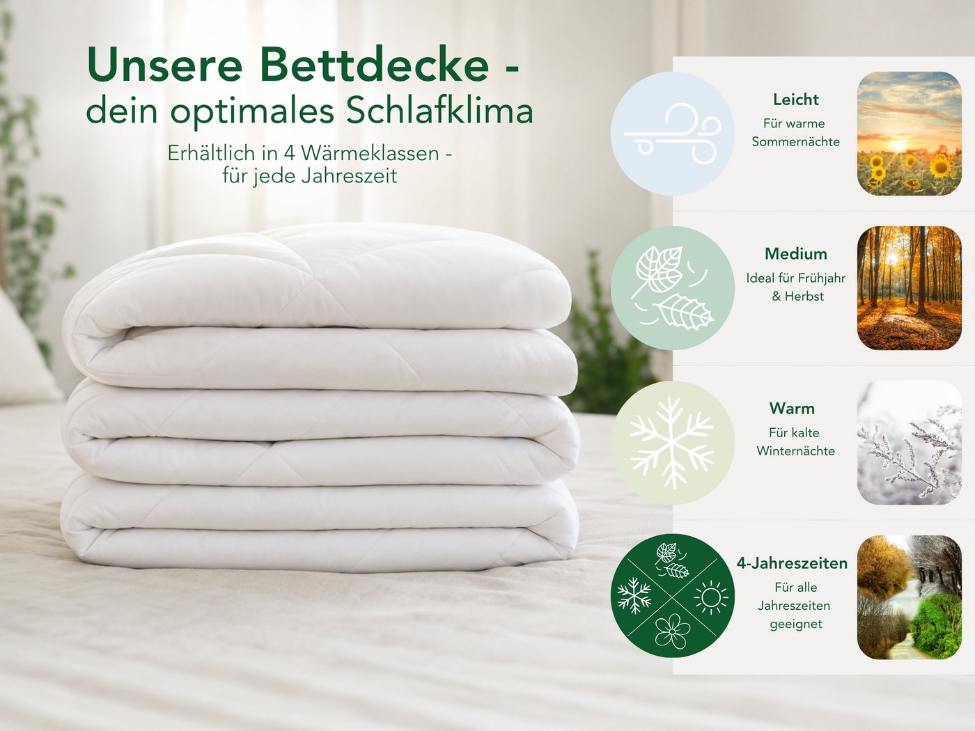 Dreamstar Sommerbettdecke Eco, leichtes und dünnes Steppbett, ideal für den Sommer, Füllung: Faserfüllung, Bezug: angenehm weiche Microfaser, allergikerfreundli – Bild 3 von 5