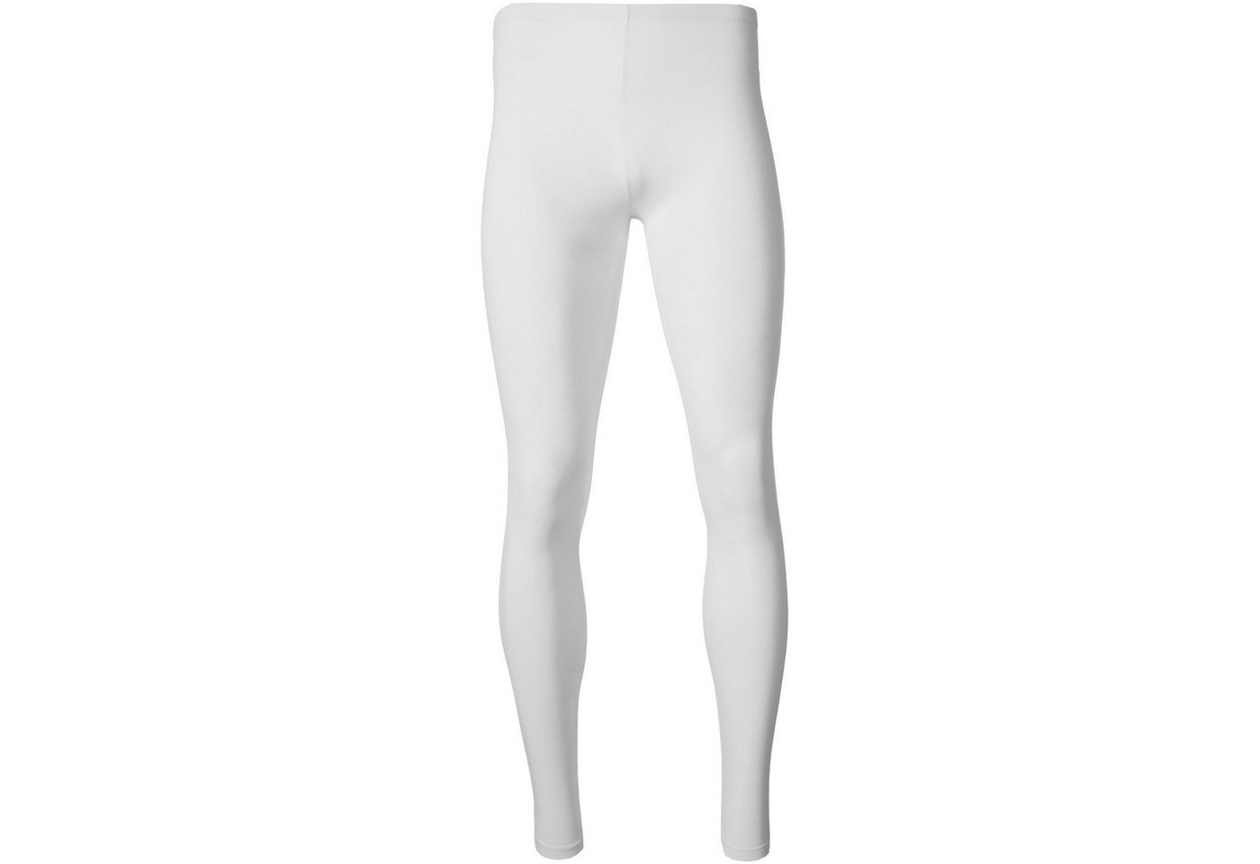 dressforfun Leggings Enghose, Für viele Outfits & Auftritte, Einfarbige Leggings für (Stretchhose, Konfektionsgröße XL in weiß) Dehnbares und strapazierfähiges  – Bild 2 von 5