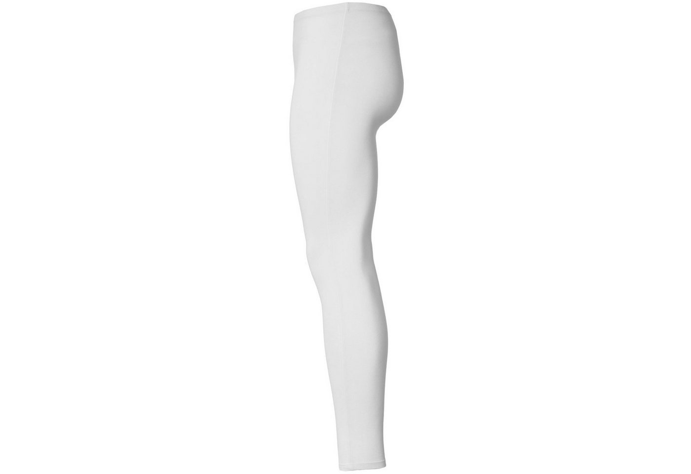 dressforfun Leggings Enghose, Für viele Outfits & Auftritte, Einfarbige Leggings für (Stretchhose, Konfektionsgröße XL in weiß) Dehnbares und strapazierfähiges  – Bild 4 von 5