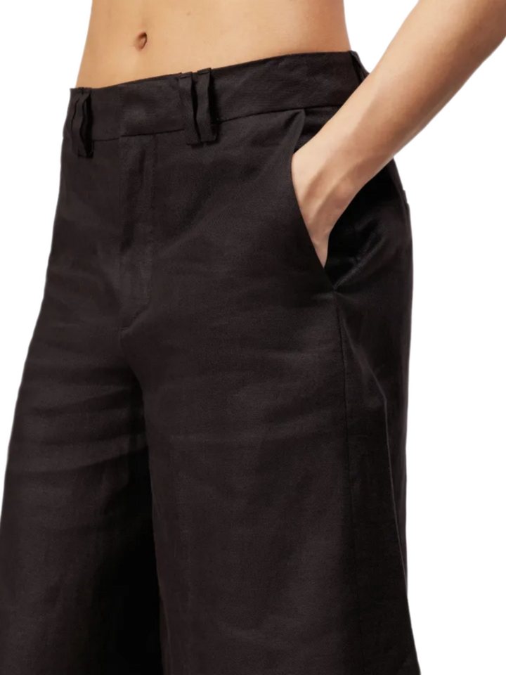 Drykorn Stoffhose braun,Casual,Leinen,Unifarben,Relaxed Fit,Mittel – Bild 4 von 5