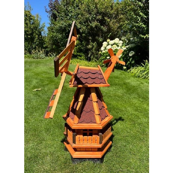 DSH DEKO SHOP HANNUSCH Gartenfigur Windmühle norddeutscher Art ab 80 cm in verschiedenen Varianten