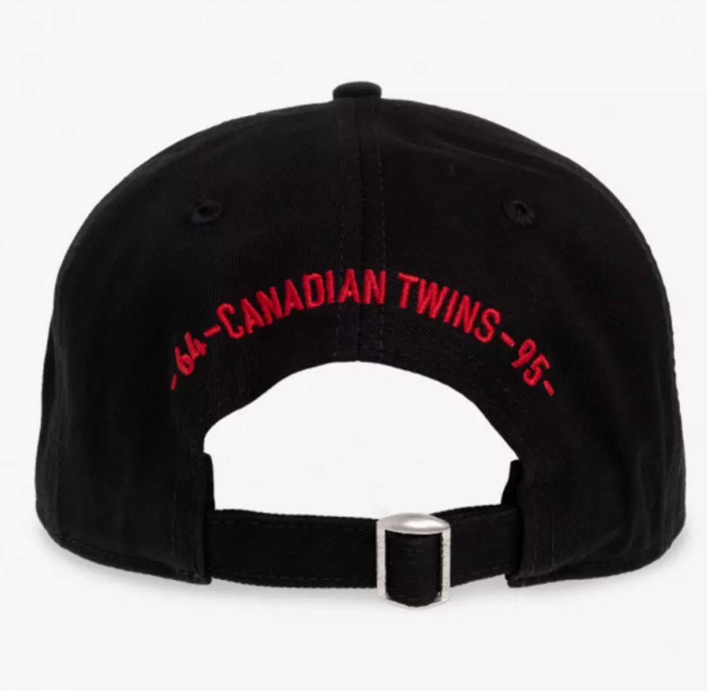 Dsquared2 Baseball Cap 64-CANADIAN TWINS-95 Baseballkappe Icon Kappe Verstellbarer Schnallenverschluss für eine individuelle Anpassung – Bild 3 von 5