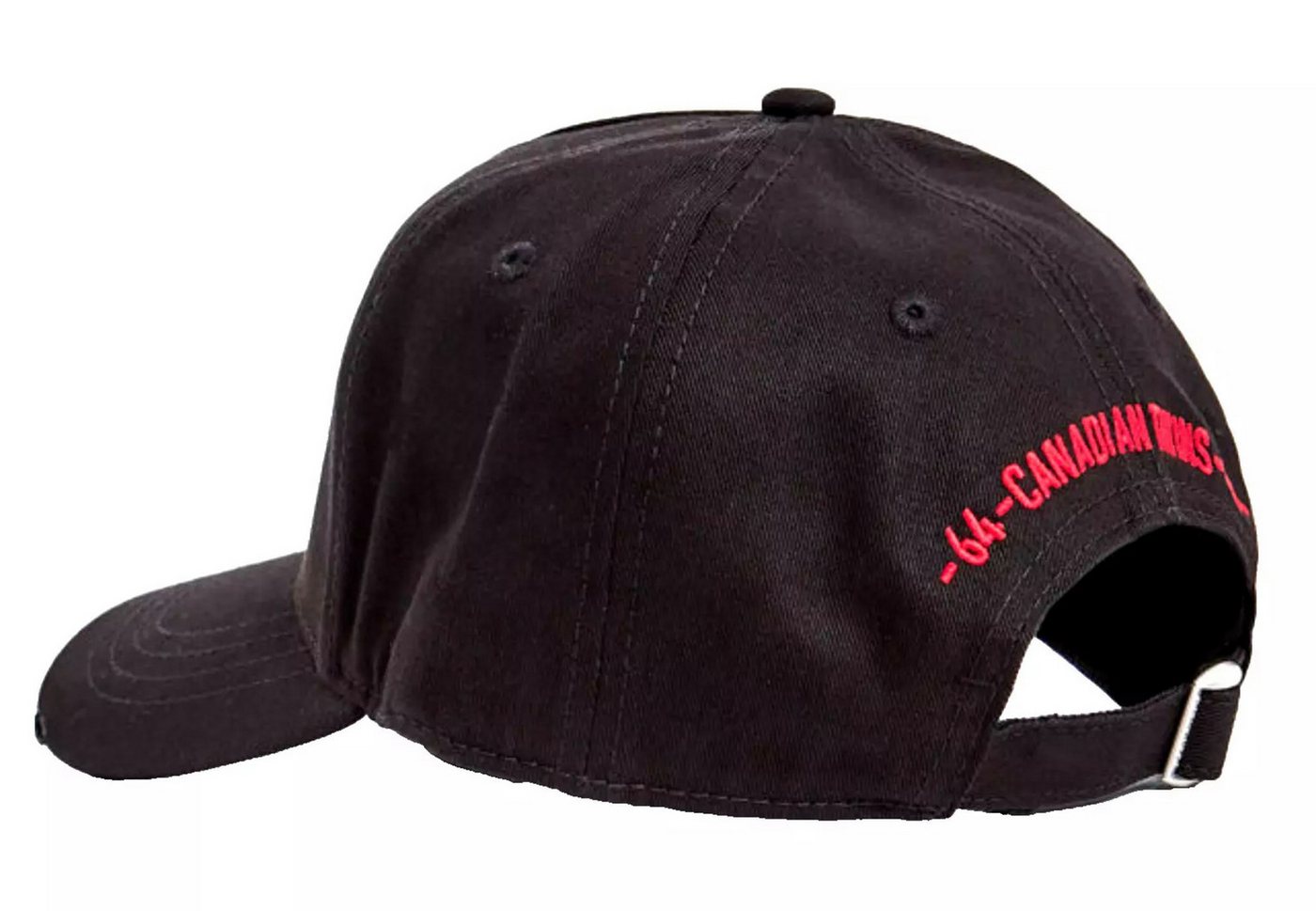 Dsquared2 Baseball Cap 64-CANADIAN TWINS-95 Baseballkappe Icon Kappe Verstellbarer Schnallenverschluss für eine individuelle Anpassung – Bild 5 von 5