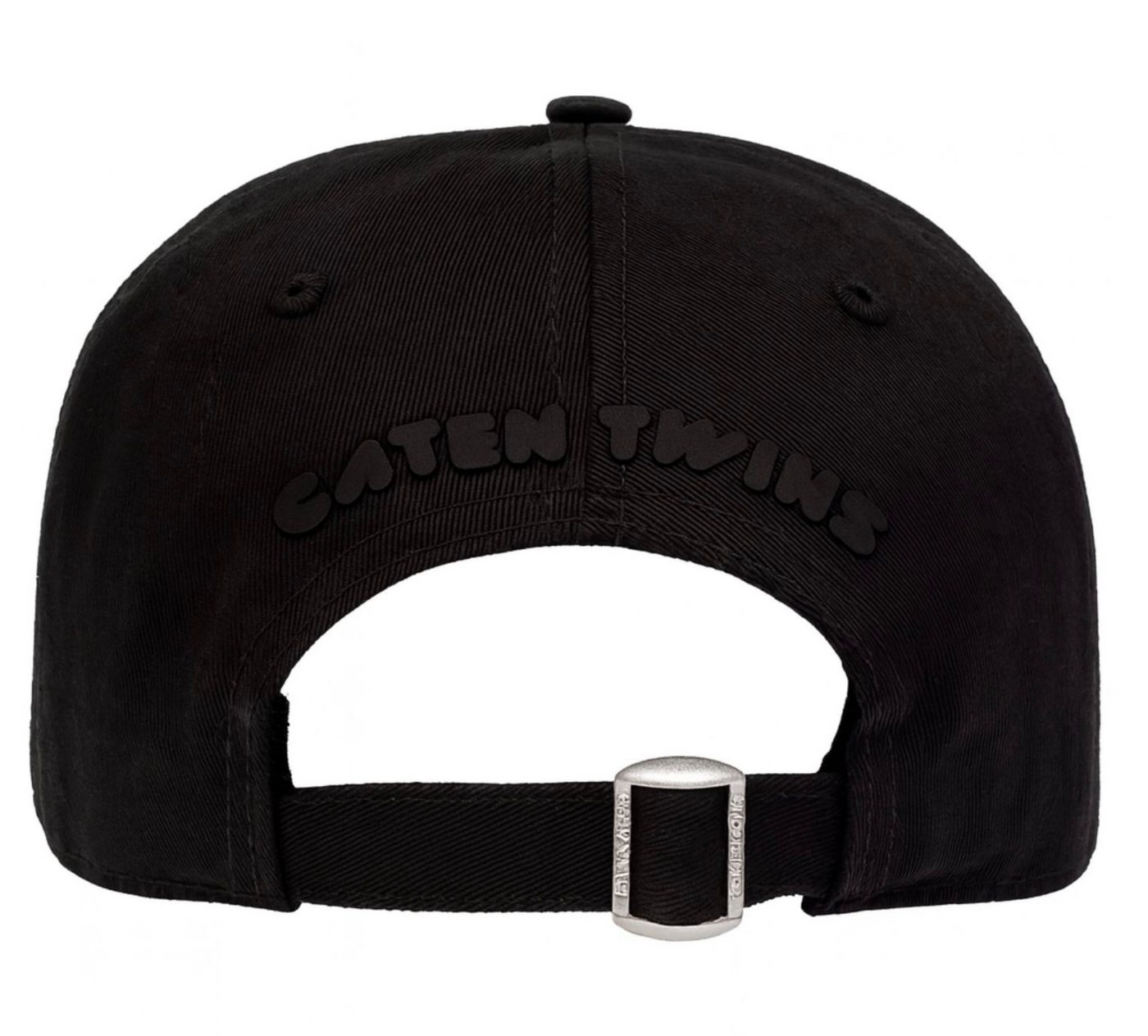 Dsquared2 Baseball Cap Baseball Kappe Black Maple Leaf DSQ2 Logo Verstellbarer Riemen, abgenutztes Vintage-Finish – Bild 4 von 5