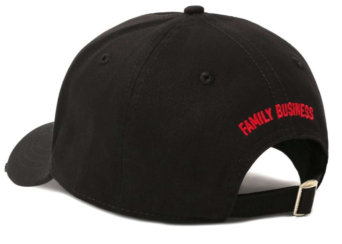 Dsquared2 Baseball Cap Family Business Baseballcap Icon Baseball Kappe Unisex goldfarbenen Stickerei „FAMILY BUSINESS – Bild 3 von 5