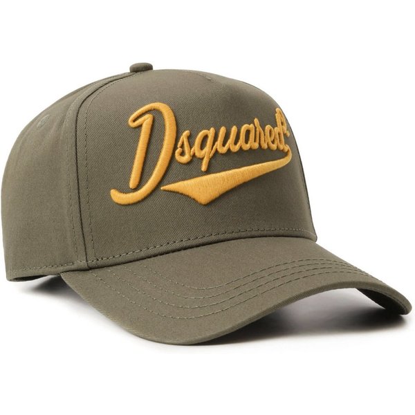 Dsquared2 Baseball Cap Signature Icon Basecap Cap Mütze Basebalkappe Unisex Verstellbares Band auf der Rückseite
