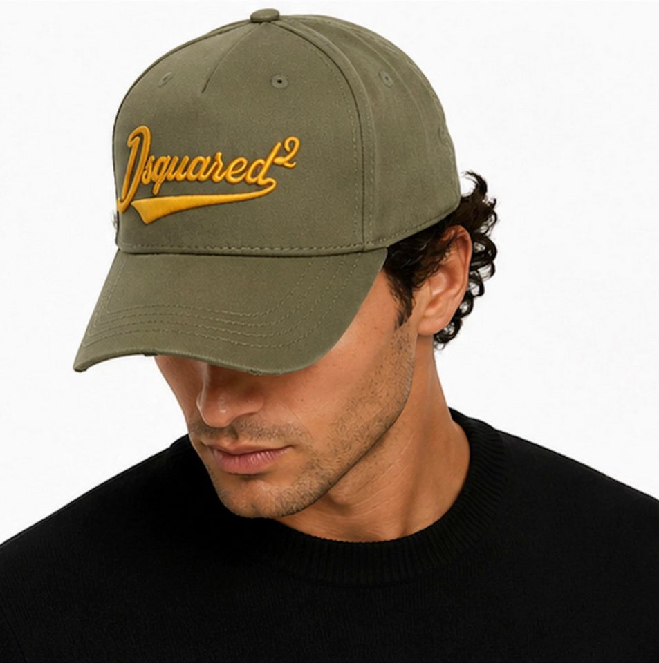 Dsquared2 Baseball Cap Signature Icon Basecap Cap Mütze Basebalkappe Unisex Verstellbares Band auf der Rückseite – Bild 3 von 5