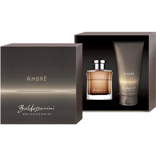 BALDESSARINI Duft-Set Baldessarini Ambre Duo Set (EdT 50 ml/ DG 150 ml), 2-tlg.