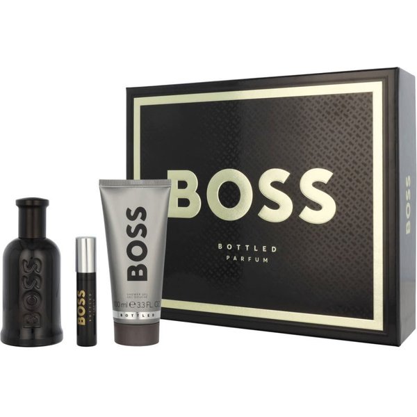 BOSS Duft-Set Boss Bottled, 3-tlg., Eau de Parfum, Eau de Parfum, Duschgel,