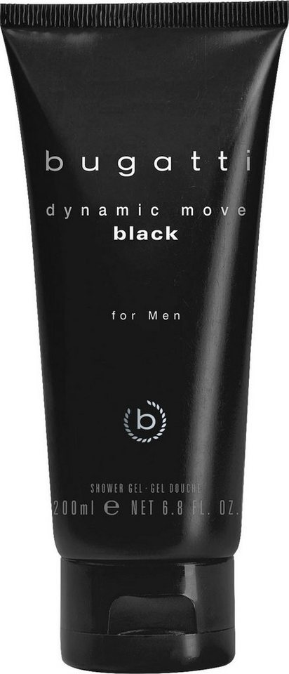 bugatti Duft-Set BUGATTI Dynamic Move Black for him GP EdT 100ml + 200 ml SG, 2-tlg., Herrenduft-Set mit Lavendel, Moschus und orientalischer Note. – Bild 3 von 4