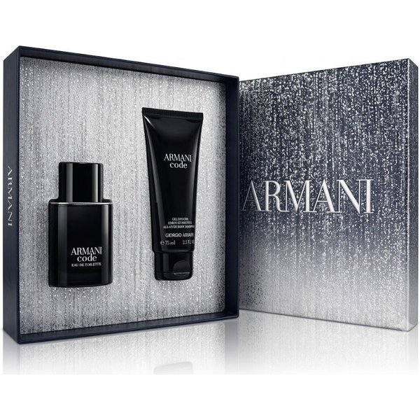 Giorgio Armani Duft-Set Giorgio Armani Code EDT 50ml + All-Over Body Shampoo 75ml, 1-tlg.