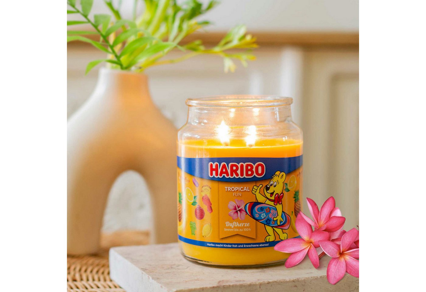HARIBO Duftkerze Haribo™ (1-tlg), Tropical Fun – Bild 2 von 5